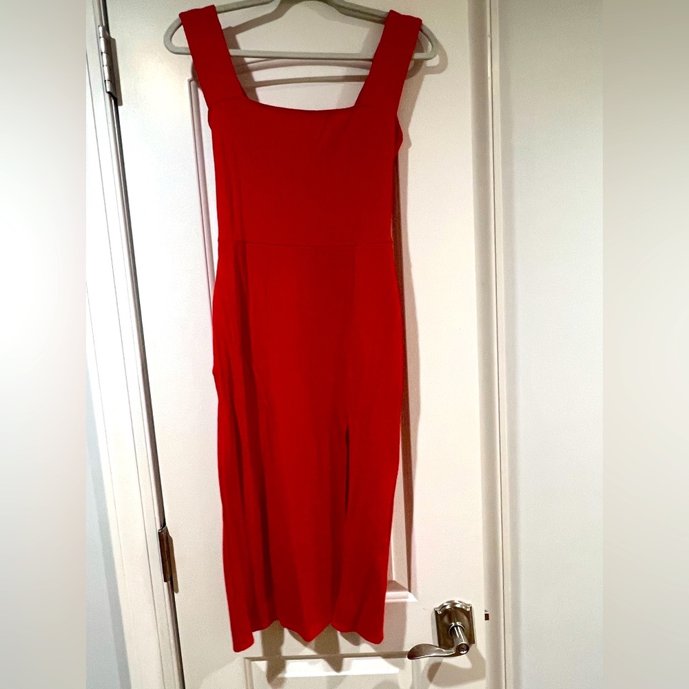 Red dress